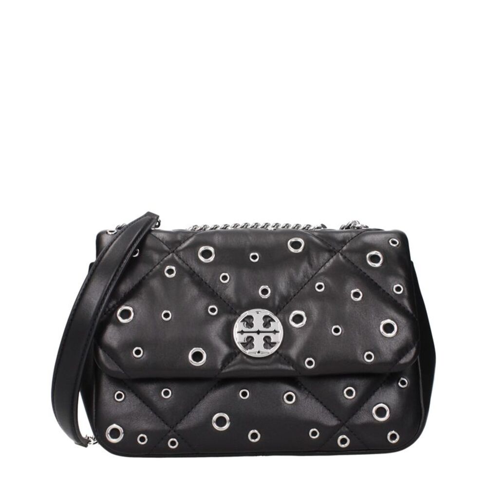 Tory Burch Black Leather Crossbody Women's Bag